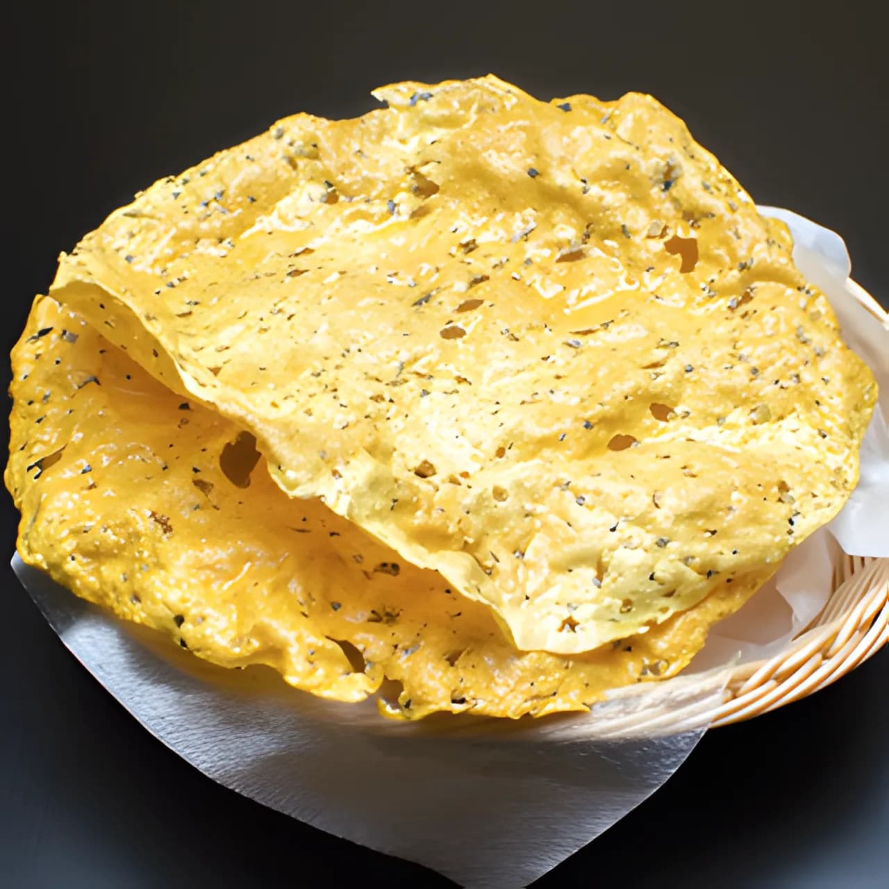 Papadam with Jalapeño Mayo