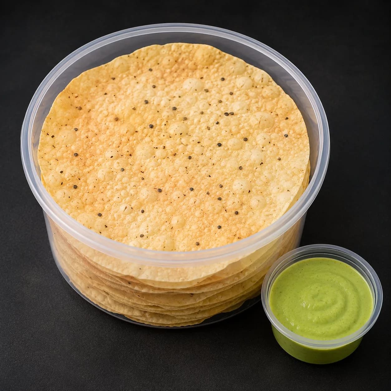 Papadam with Jalapeño Mayo